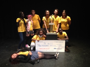 St. Anne Academic Center Poetry Team - Provincial Poetry Slam Champions at Can You Hear Me Now? 2015
